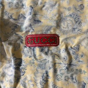Gucci Red Hair Clip